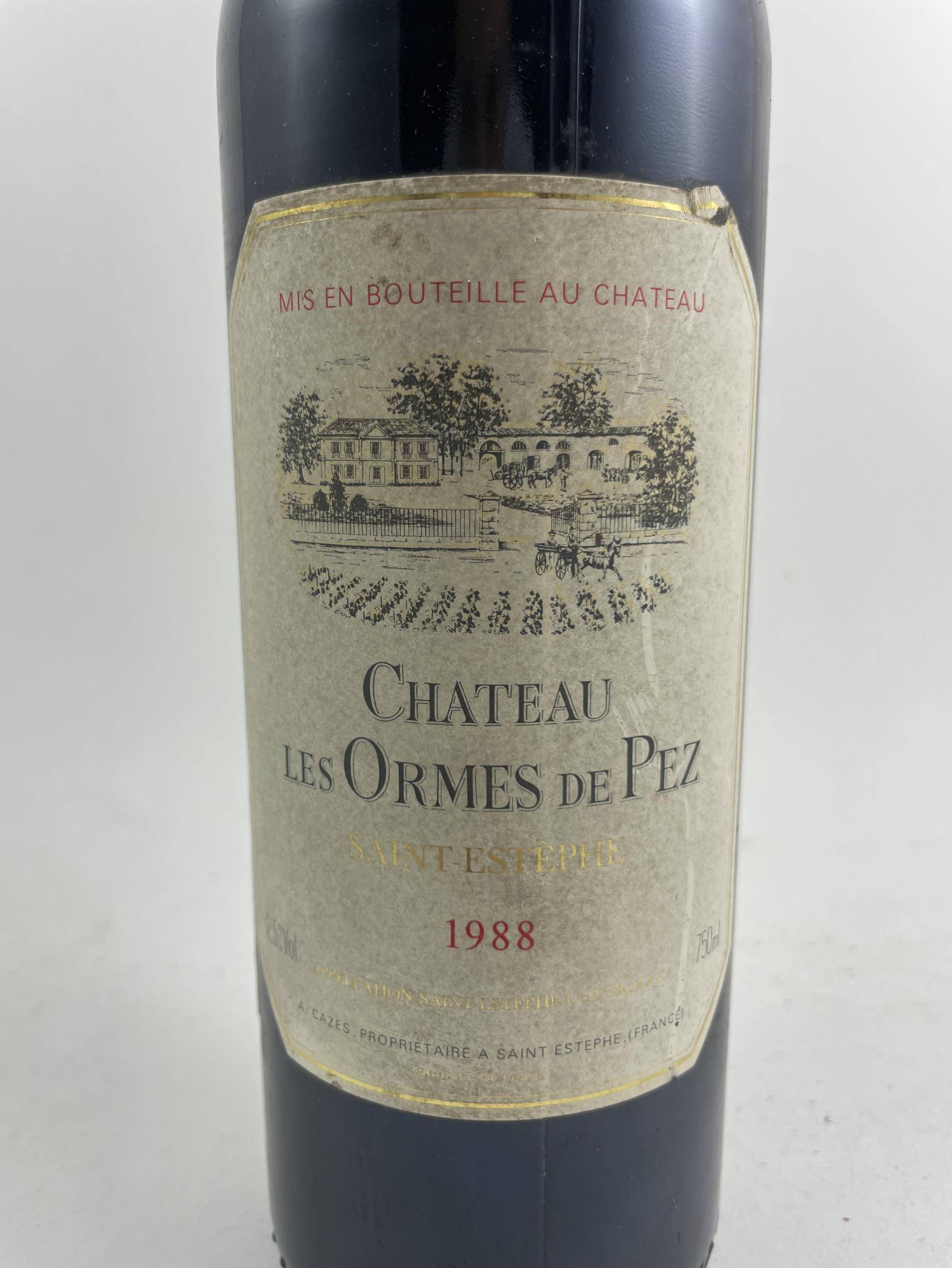 Château Les Ormes de Pez 1988 Grand Cru de Saint Estèphe