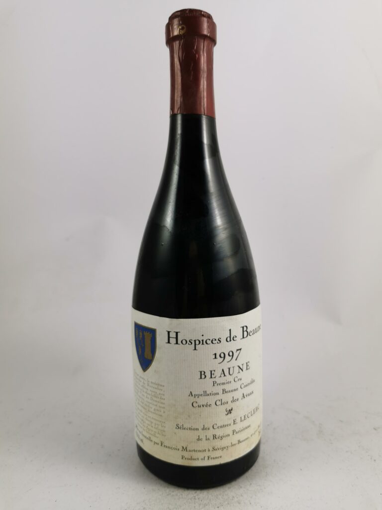 Beaune - Hospices de Beaune - Cuvée Clos des Avaux - François Martenot 1997