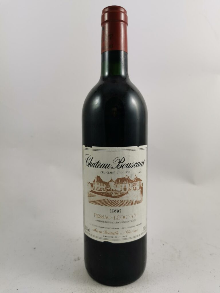 Château Bouscaut 1986