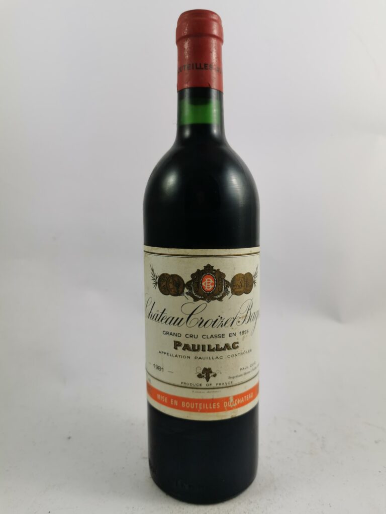 Château Croizet-Bages 1981