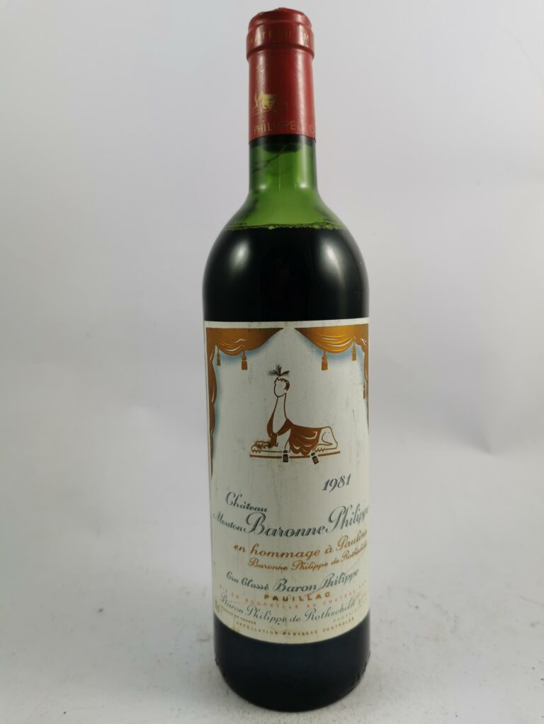 Château d'Armailhac - Mouton Baron(ne) Philippe 1981