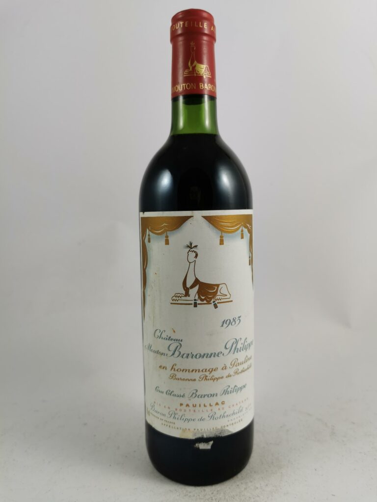 Château d'Armailhac - Mouton Baron(ne) Philippe 1983