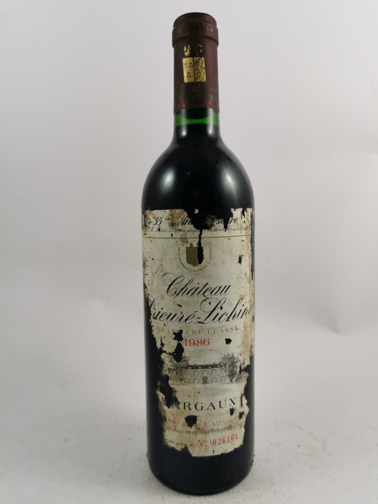 Château Prieuré Lichine 1986