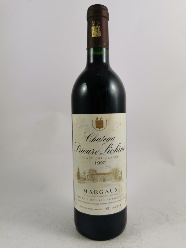 Château Prieuré Lichine 1992