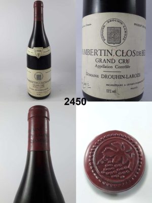 Chambertin Clos de Bèze - Domaine Drouhin-Laroze 1988