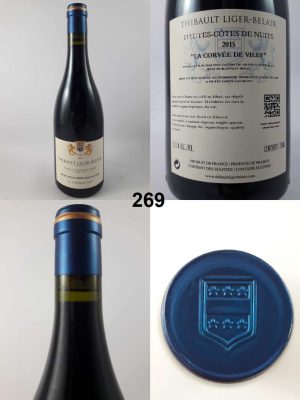 Hautes-Côtes de Nuits - La Corvée de Villy - Thibault Liger-Belair 2015