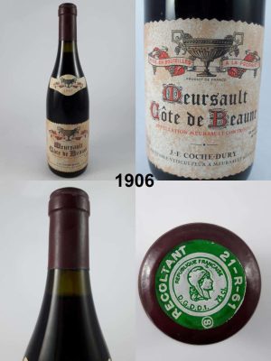Meursault - Côte de Beaune - Domaine Coche Dury 1997