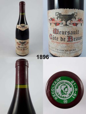 Meursault - Côte de Beaune - Domaine Coche Dury 1998