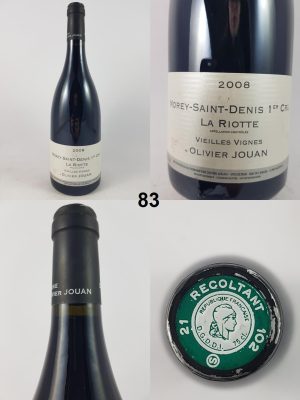 Morey Saint-Denis - La Riotte - Olivier Jouan 2008