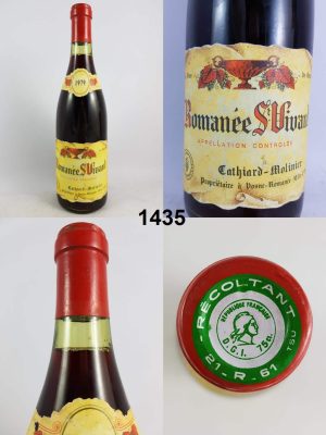 Romanée-Saint-Vivant - Cathiard-Molinier 1979