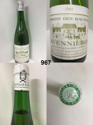 Savennières - Domaine des Baumard 1989