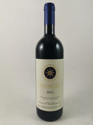 Tenuta San Guido - Sassicaia - Famille Incisa della Rochetta 2012