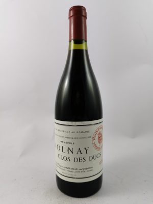 Volnay - Clos des Ducs - Domaine Marquis d'Angerville 1989