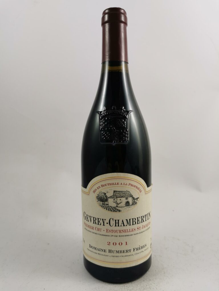 Gevrey-Chambertin - Estournelles St Jacques - Domaine Humbert 2001