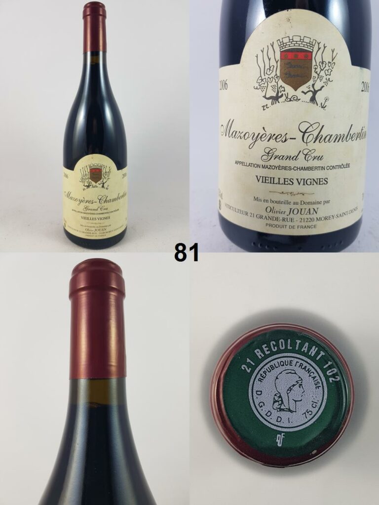 Mazoyères-Chambertin - Vieilles vignes - Olivier Jouan 2006