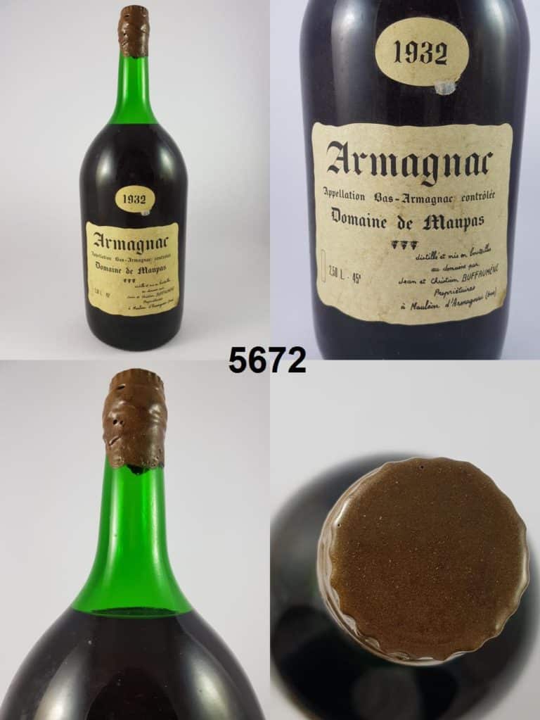 Armagnac - Domaine de Maupas 1932