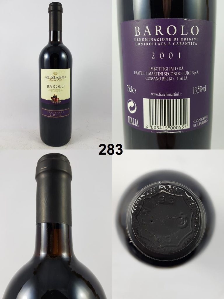 Barolo Fratelli Martini 2001