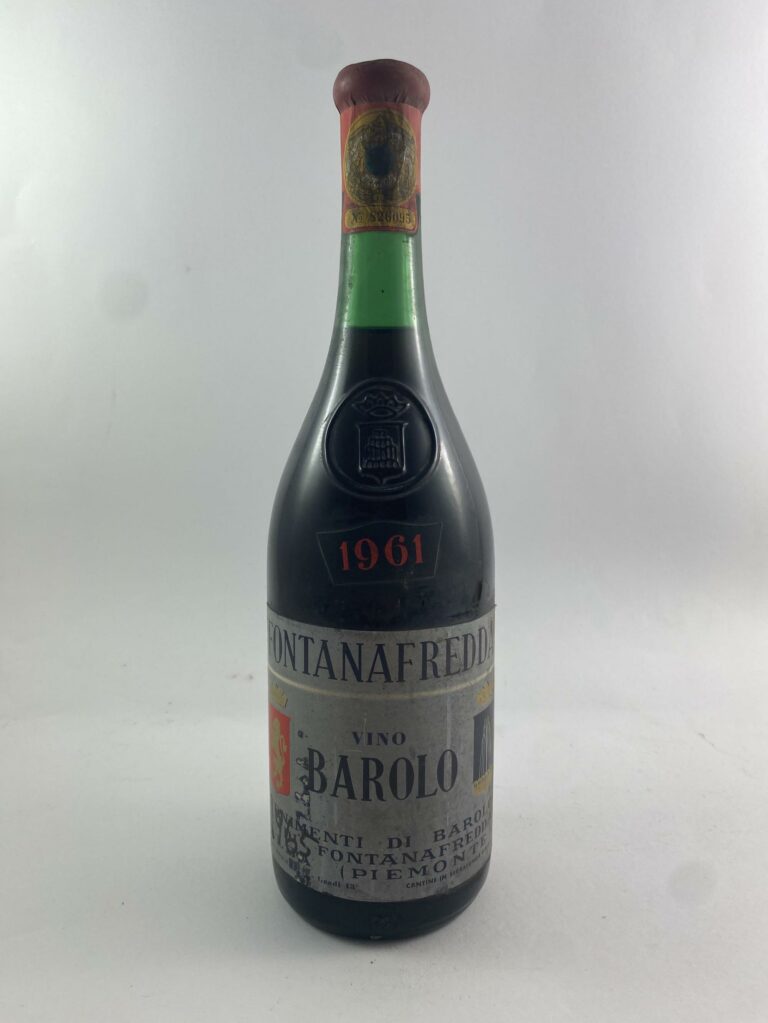 Barolo Fontanafredda 1961