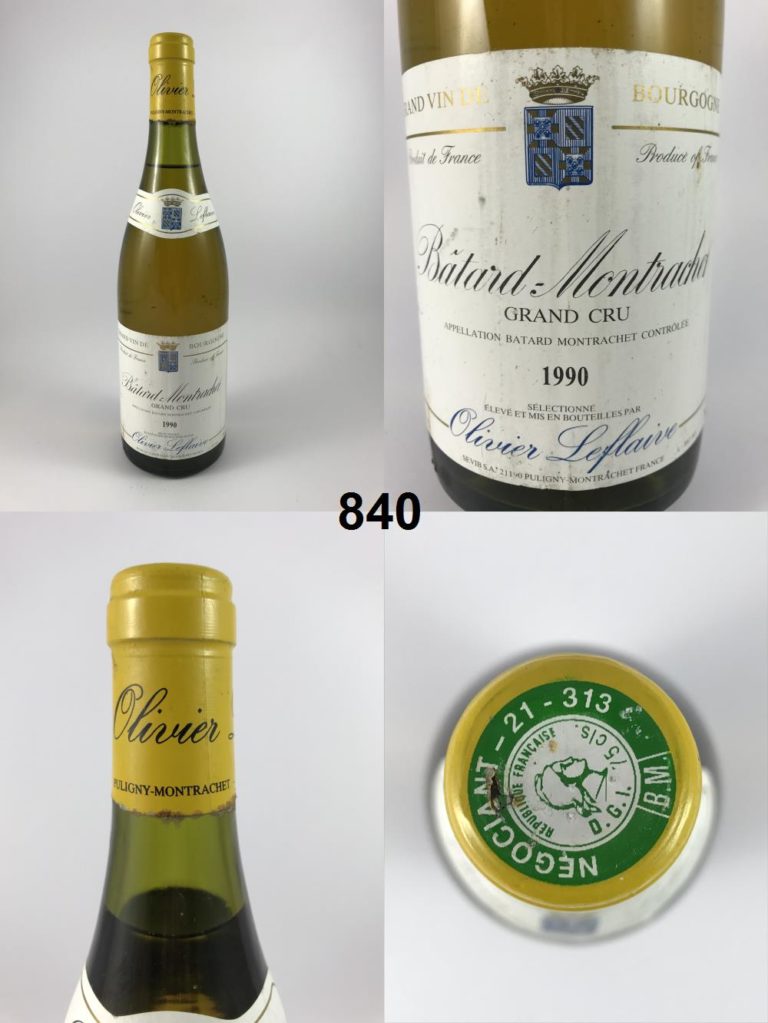 Bâtard-Montrachet - Olivier Leflaive 1990