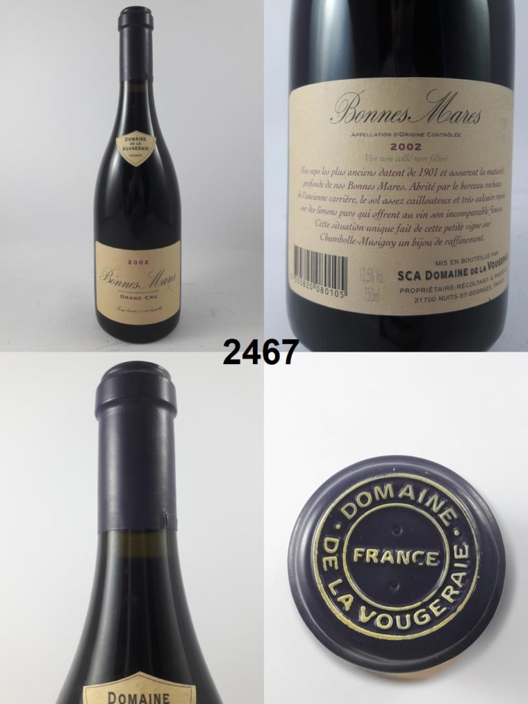 Bonnes-Mares - La Vougeraie 2002
