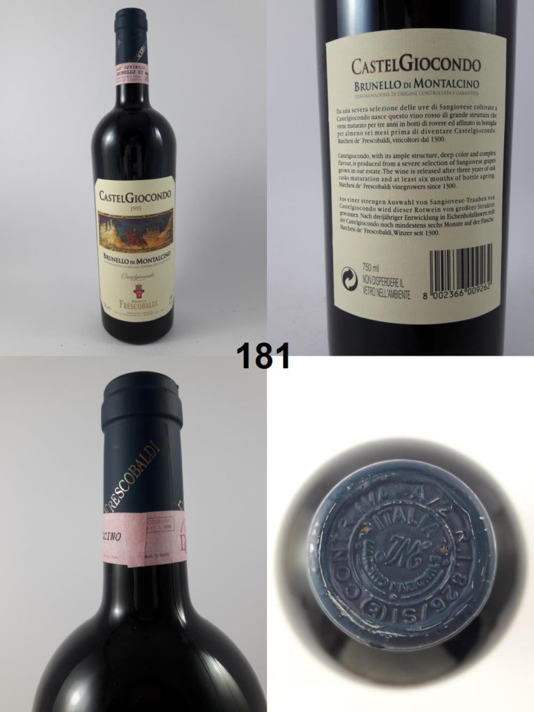 Brunello di Montalcino - Castelgiocondo - Marchesi de Frescobaldi 1995