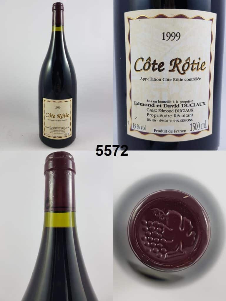 Côte-Rôtie - Edmond et David Duclaux 1999 - 150 cl