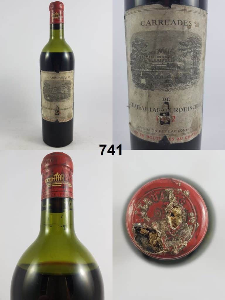 Carruades de Lafite Rothschild 1952