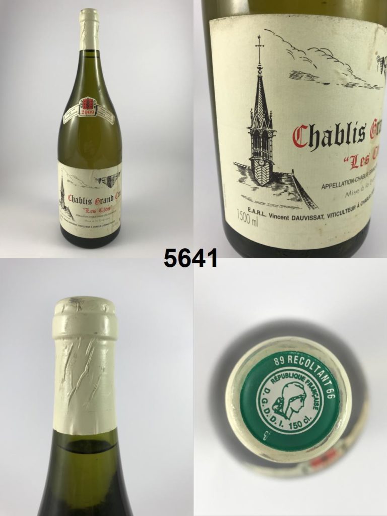 Chablis - Les Clos - Vincent Dauvissat 2009 - 150 cl