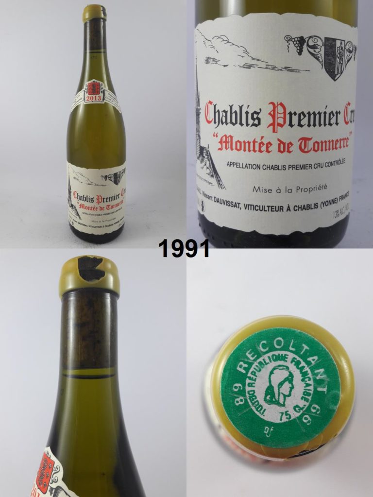 Chablis - Montée de Tonnerre - Vincent Dauvissat 2013