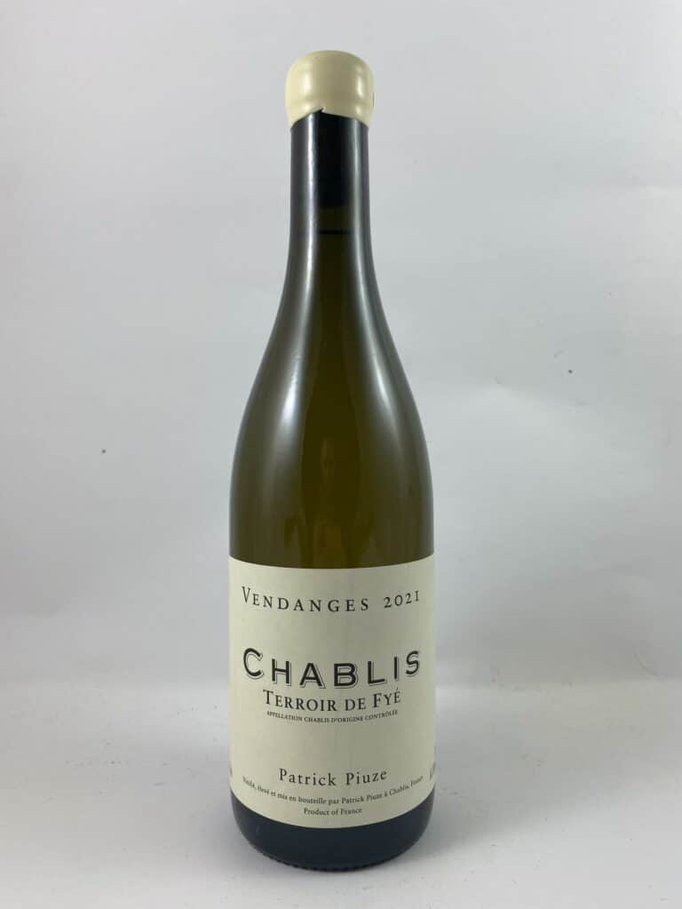 Chablis - Terroir de Fyé - Patrick Piuze 2021
