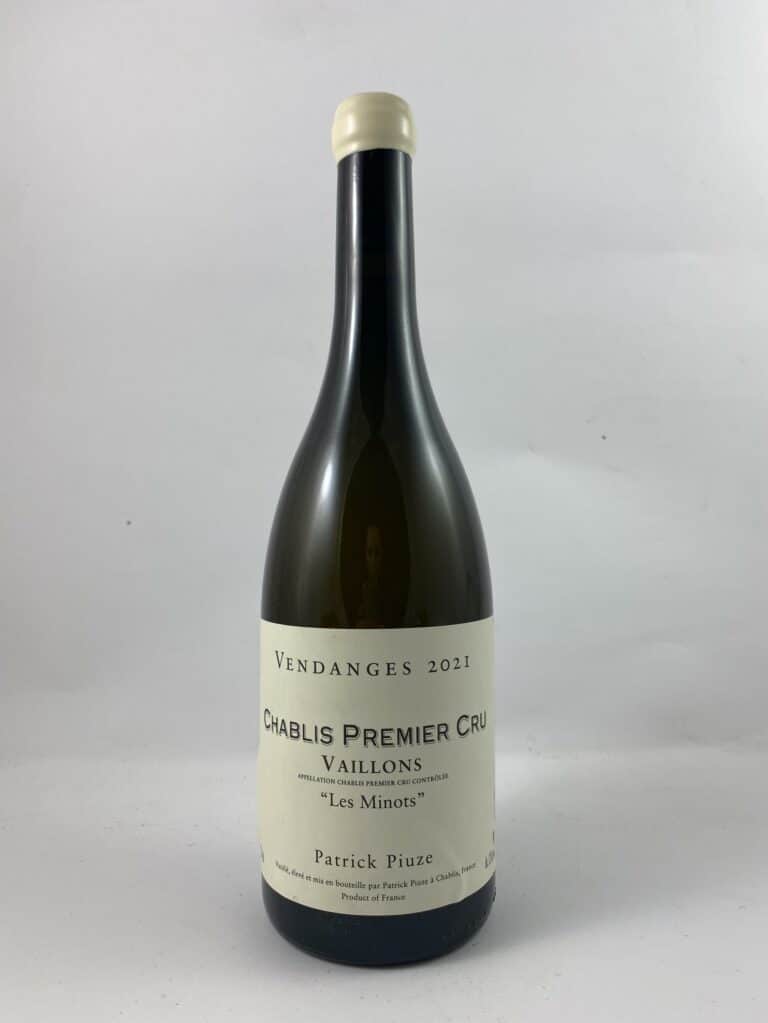 Chablis - Vaillons - Les Minots - Patrick Piuze 2021