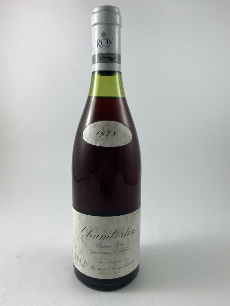 Chambertin - Domaine Leroy 1978
