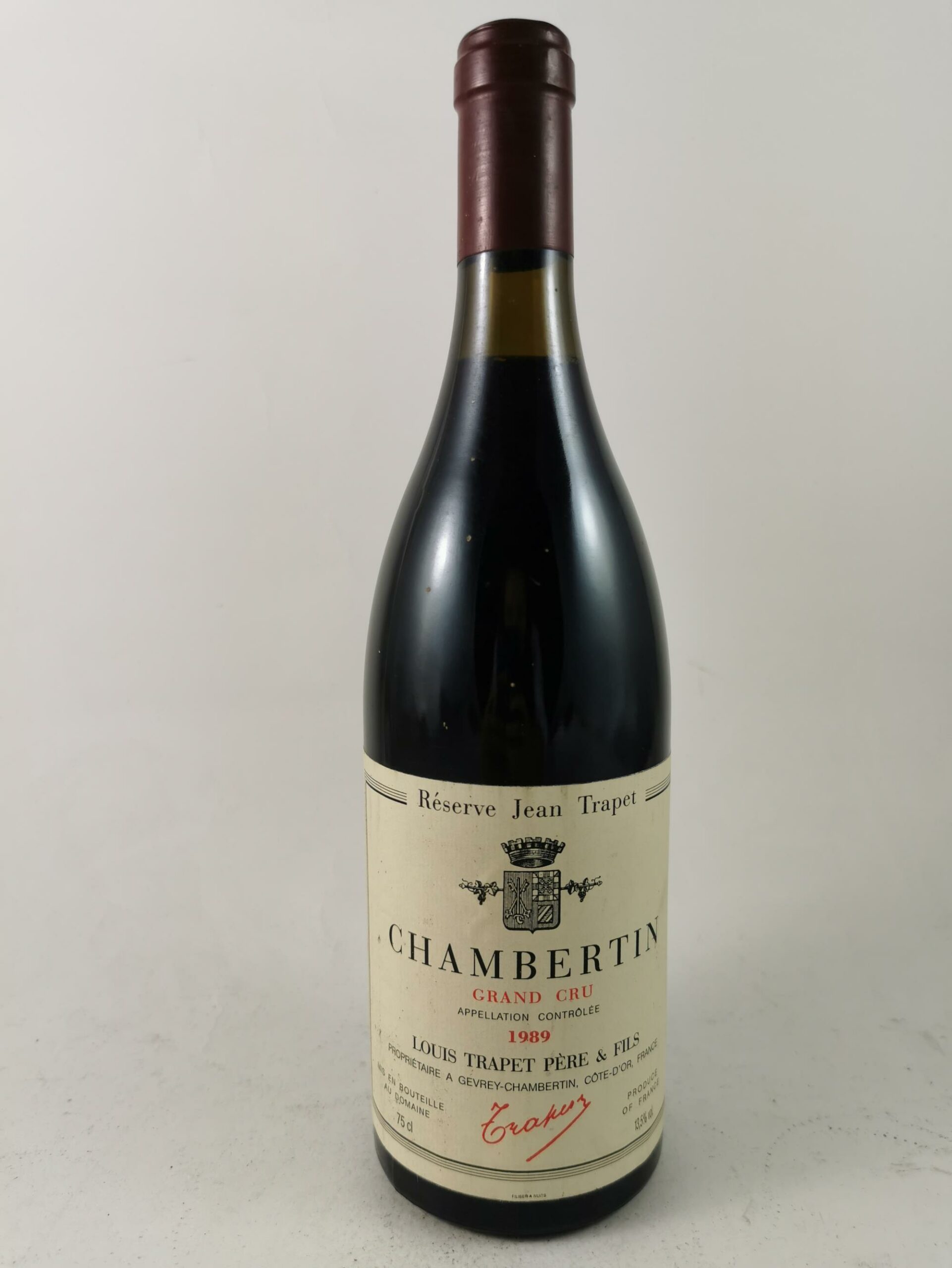 Chambertin - Jean et Jean-Louis Trapet 1983 - Express Wine