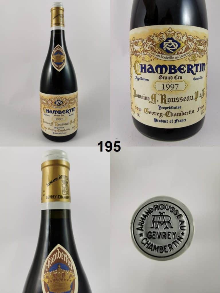 Chambertin - Domaine Armand Rousseau 1997