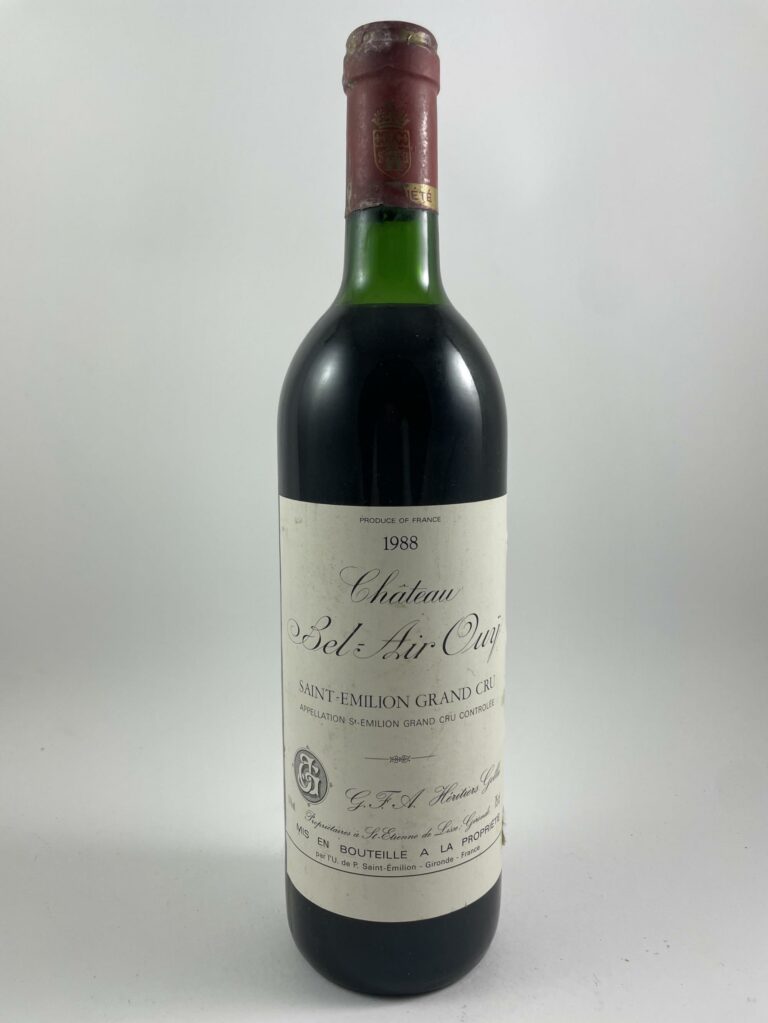 Château Bel Air Ouÿ 1988