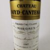 Château Boyd-Cantenac 1987 - Référence : 2852Photo 2