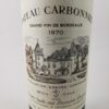 Château Carbonnieux 1970 - Référence : 1327Photo 2