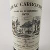 Château Carbonnieux 1970 - Référence : 746Photo 2
