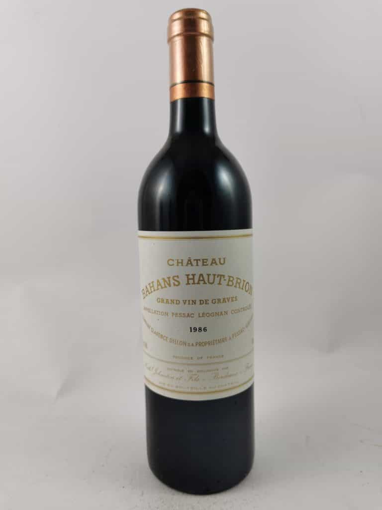 Château Clarence (Bahans) de Haut-Brion 1986