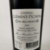 Château Clément-Pichon 2005 - Référence : 1508Photo 2