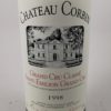 Château Corbin 1998 - Référence : 2470Photo 2