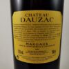 Château Dauzac 2005 - Référence : 5003Photo 2