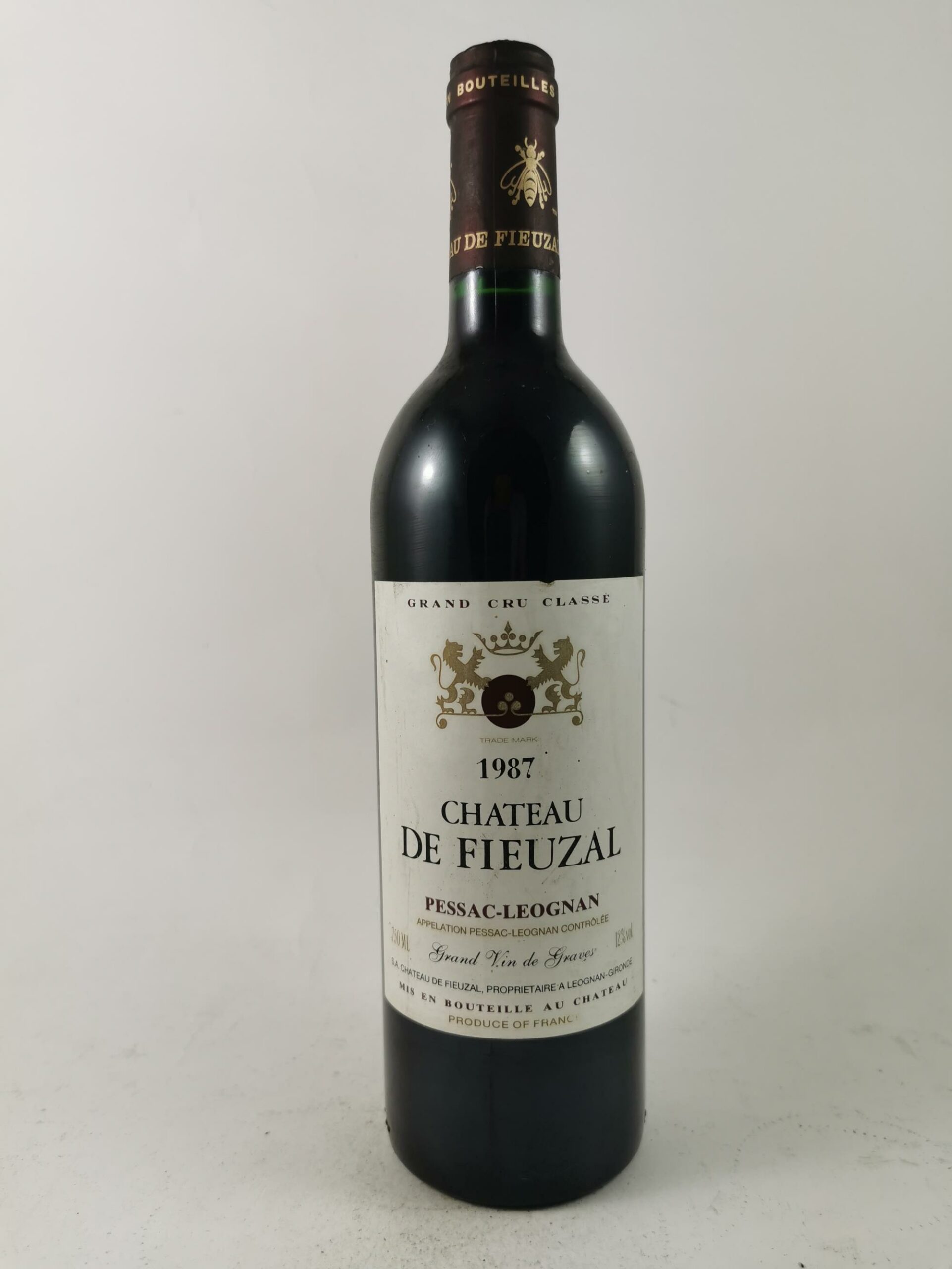 Château Des Pages Cotes de Blaye 1987 PREMIERES COTES DE