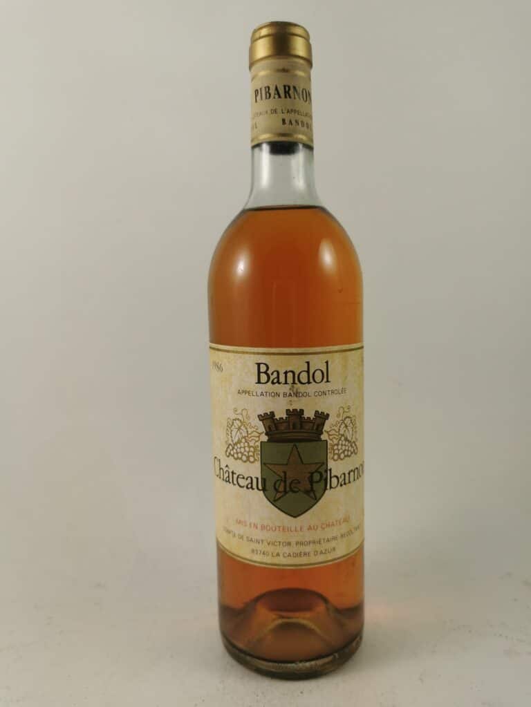 Château de Pibarnon (blanc) 1986