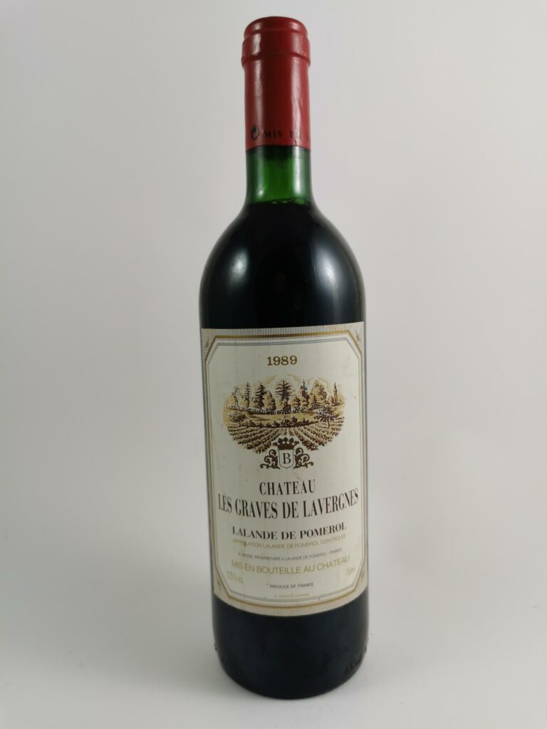 Château des Graves de Lavergne 1989