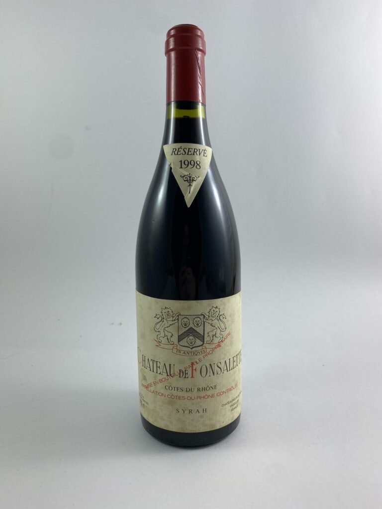 Château Fonsalette - Cuvée Syrah - Château de Fonsalette 1998