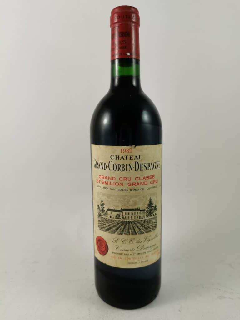 Château Grand Corbin Despagne 1989