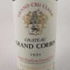 Château Grand Corbin 1995 - Référence : 137Photo 2