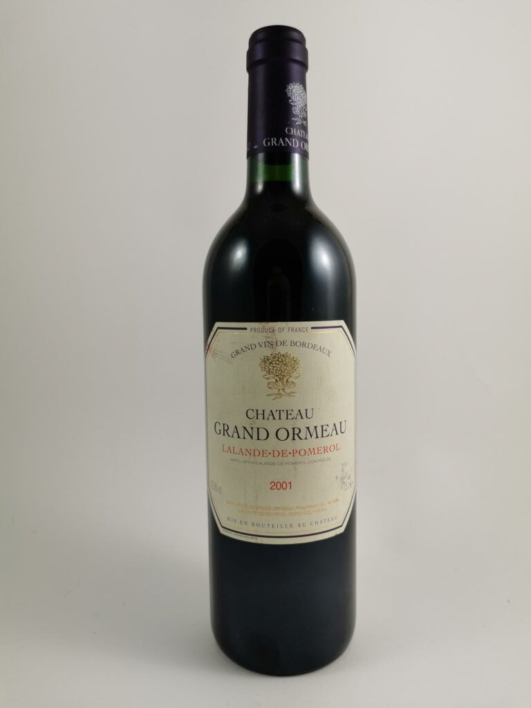Château Grand Ormeau 2001