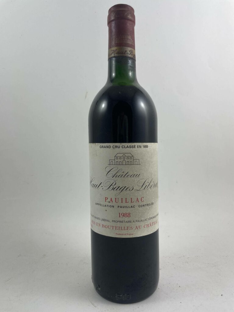 Château Haut Bages Libéral 1988